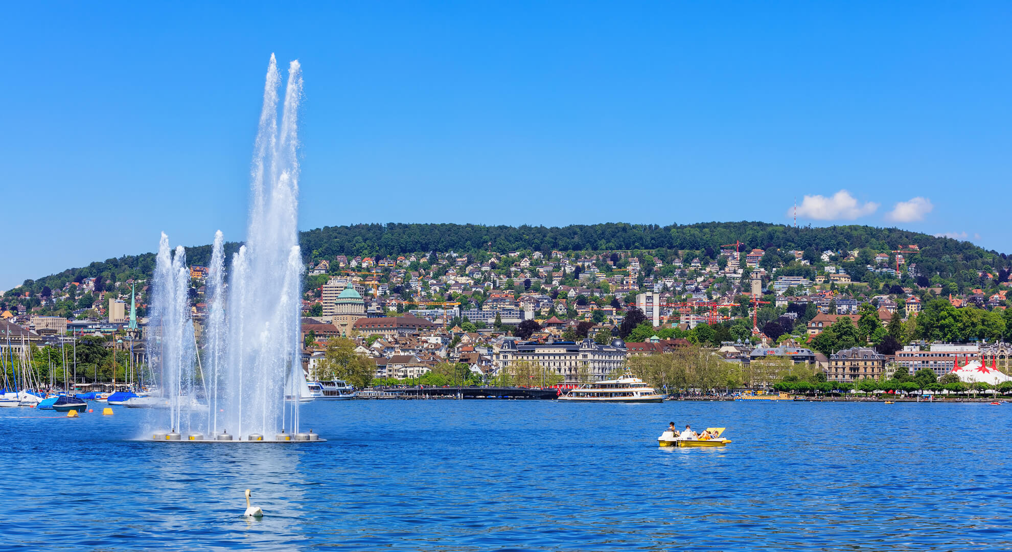Lake Zurich in Switzerland